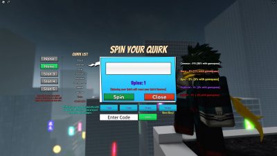 Roblox Era Of Quirks How To Get A Quirk