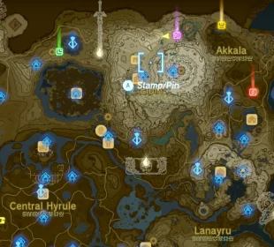 Tears Of The Kingdom Dinraal Map