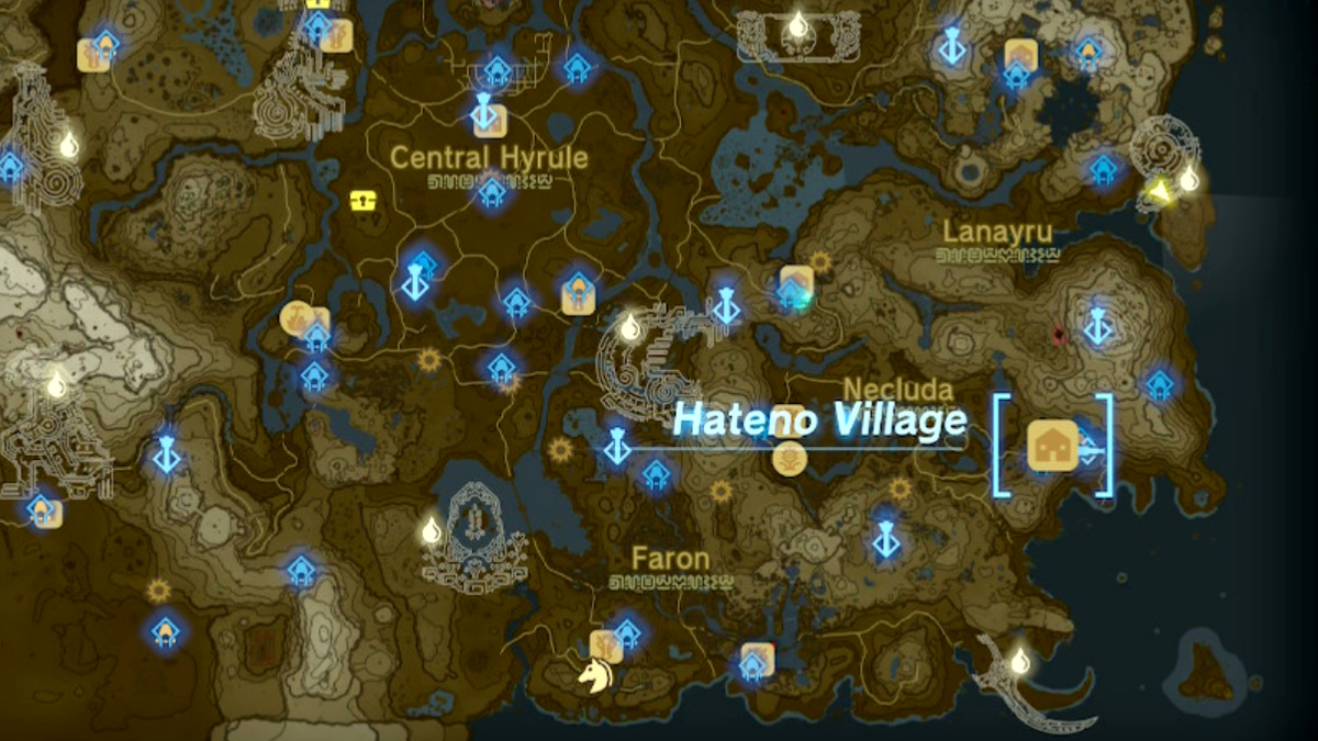 Wo man das HatenoDorf in Tears of the Kingdom (TotK) findet Rozalo
