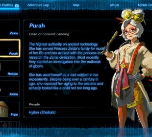 How Old Is Purah In Tears Of The Kingdom Totk Character Profile