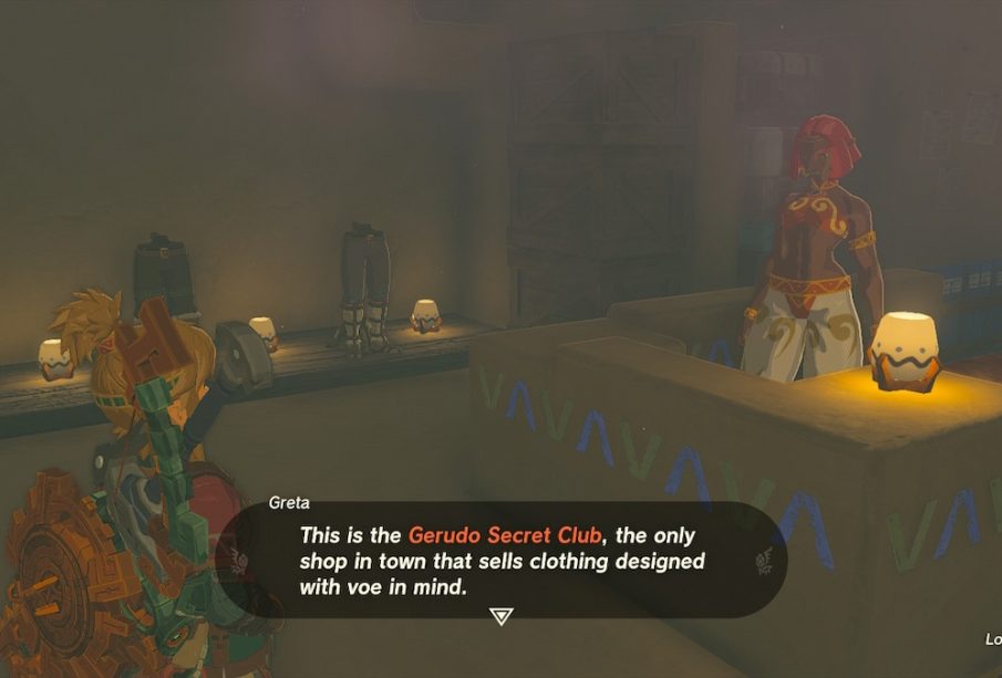 Secret Gerudo Town Clothes Shop