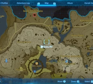 Where To Find Toto Lake In Tears Of The Kingdom Totk Map